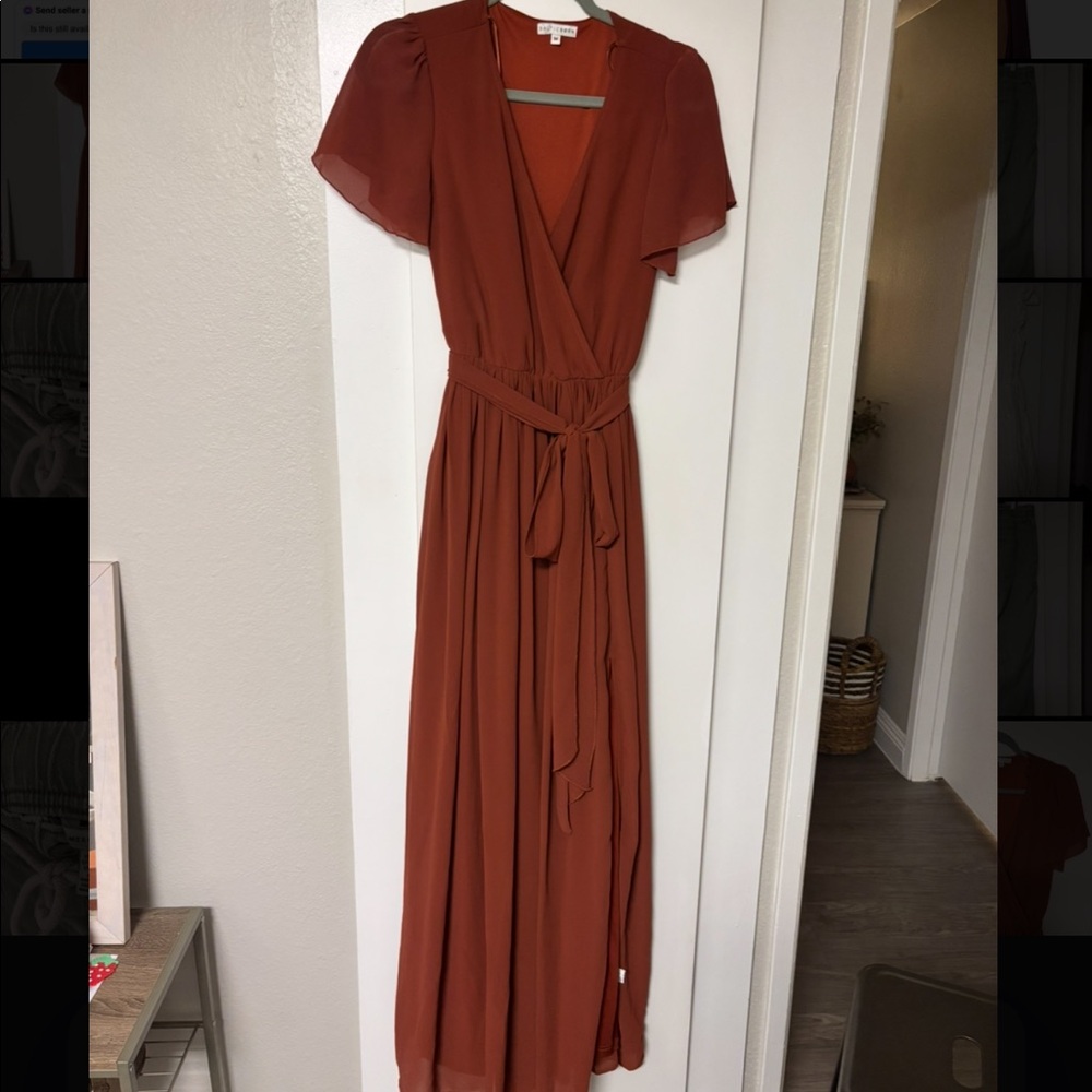 Terracotta Bridesmaid Dress